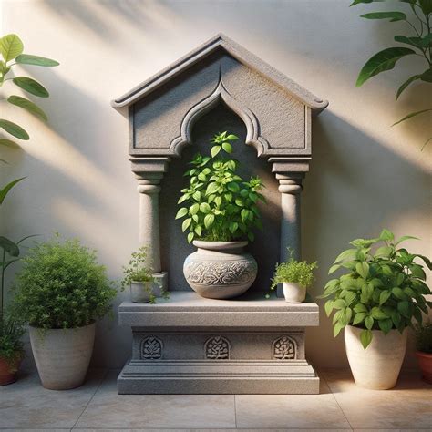 Modern Tulsi Chaura Design made for your home