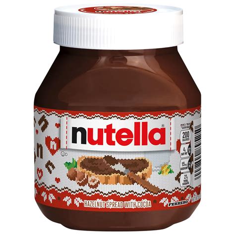 Amazon.com : Nutella Hazelnut Spread With Cocoa For Breakfast, 26.5 Oz ...