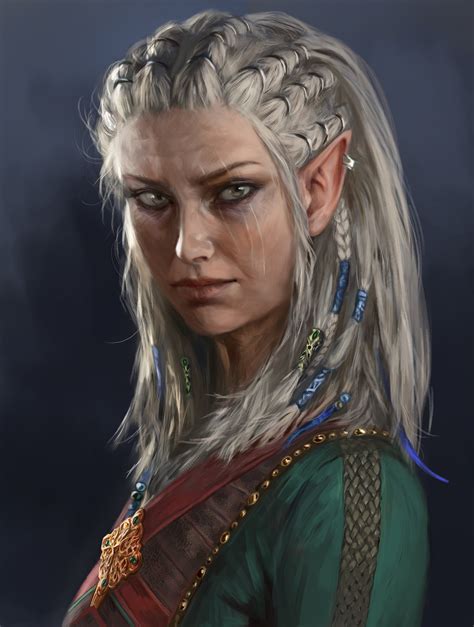 Jaheira by Bella Bergolts : r/BG3