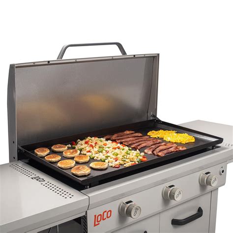 LoCo 36-Inch 3 Burner Liquid Propane Griddle with SmartTemp Knobs ...