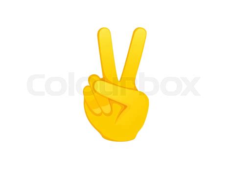 Peace Sign Emoji