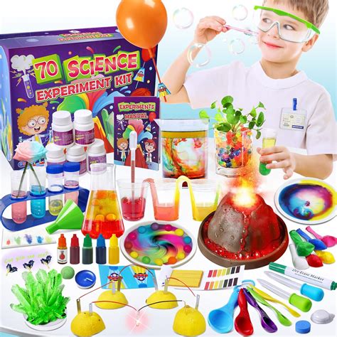 UNGLINGA 70 Lab Experiments Science Kits for Kids Age 4-6-8-12 ...