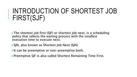 Image result for Shortest Job First Tutorial