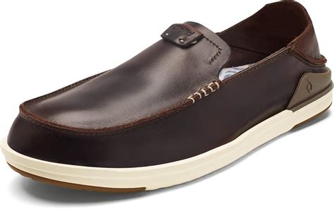 OLUKAI Kakaha Men's Slip-On Shoes, Full-Grain India | Ubuy
