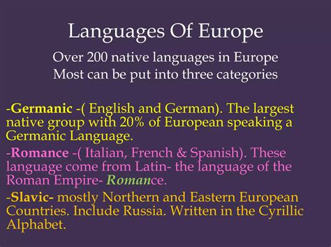 Cultures in europe[1] | PPT
