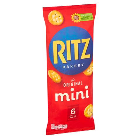 Mini Ritz Crackers Original 6 x 25g | Zoom