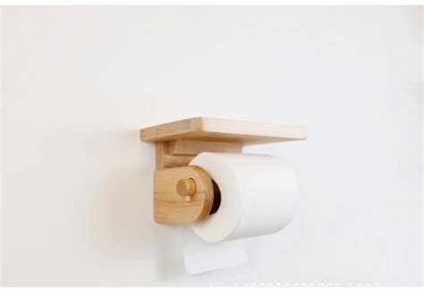 厂家供应纸巾架实木卷纸架卫生间厕所手纸架木制卷纸筒创意简约-阿里巴巴