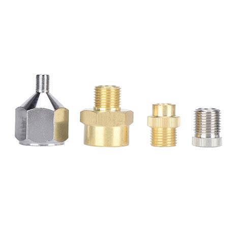 Buy 9Pcs Airbrush Adapter Set, Quick Release Disconnect Fitting ...