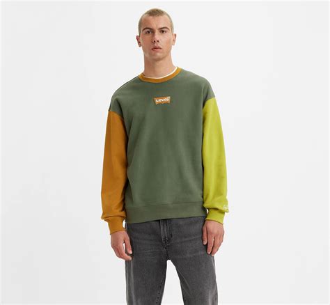 Relaxed Graphic Crewneck Sweatshirt - Green | Levi's® EE