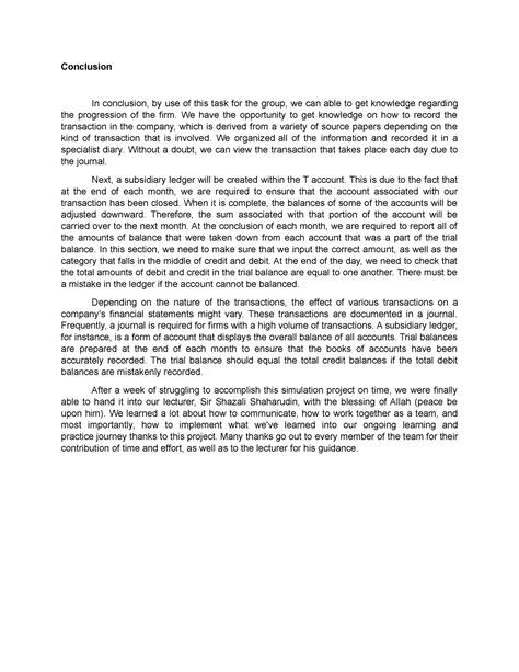 Image result for Assignment Conclusion Sample