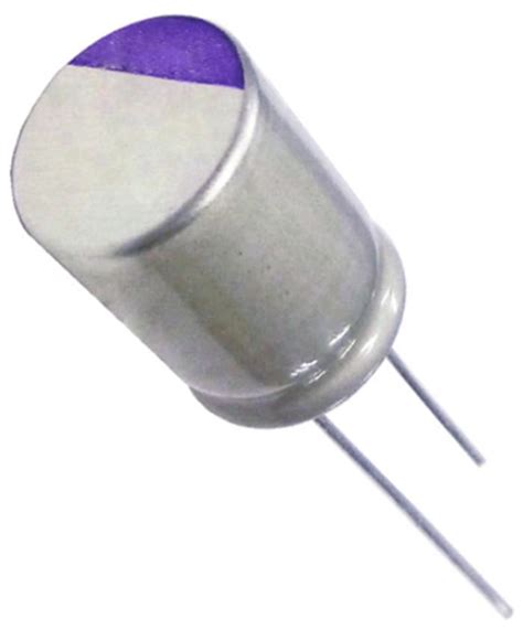 16SEPG560M Panasonic | Panasonic 560μF Through Hole Polymer Capacitor ...