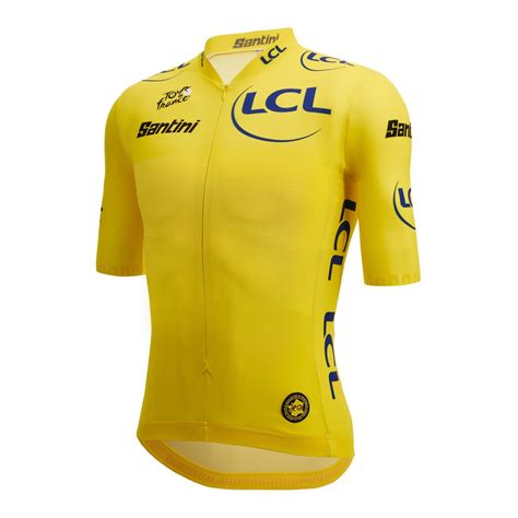 Santini Jerseys | TDF Leader General Classification, Short Sleeves ...