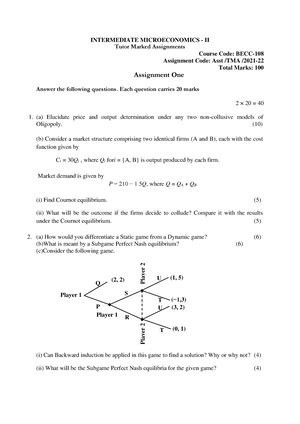 Unit-16 - Our study material - Max-min Criterion: 'Welfare is maximised ...