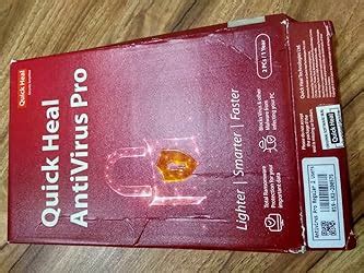 Quick Heal | Antivirus Pro Latest Version | 2 Users | 1 Year (Physical ...