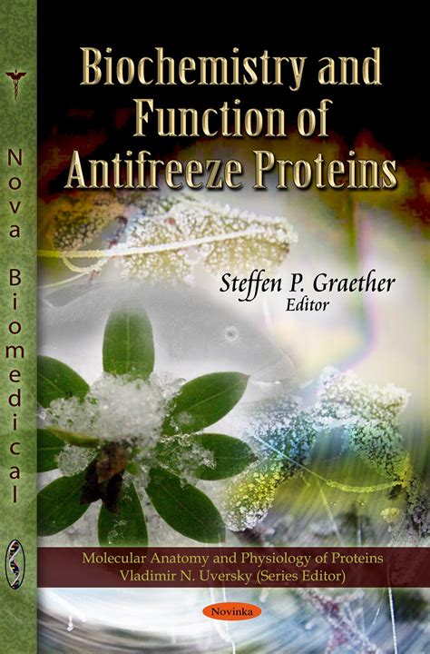 Buy Biochemistry & Function of Antifreeze Proteins (Molecular Anatomy ...