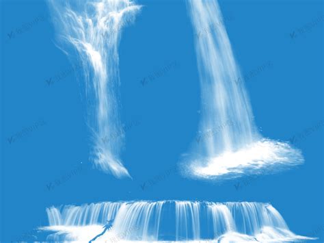 PS怎么做瀑布的gif动画效果? PS流水瀑布的制作方法 - PSD素材网
