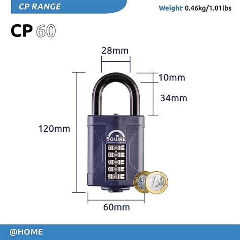 Squire Heavy Duty Padlock (CP60) - Toughest Steel | Ubuy India