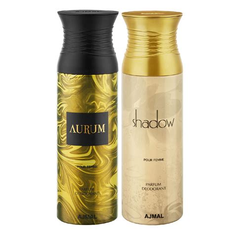 Ajmal Aurum and Shadow Her Deodorants for Women - Pack of 2 : Amazon.in ...