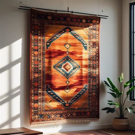 How to Hang a Rug as Art: Expert Tips for Wall Displays - The Mission Motif