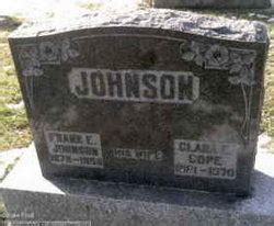 Clara Estella Cope Johnson (1881-1970) - Mémorial Find a Grave