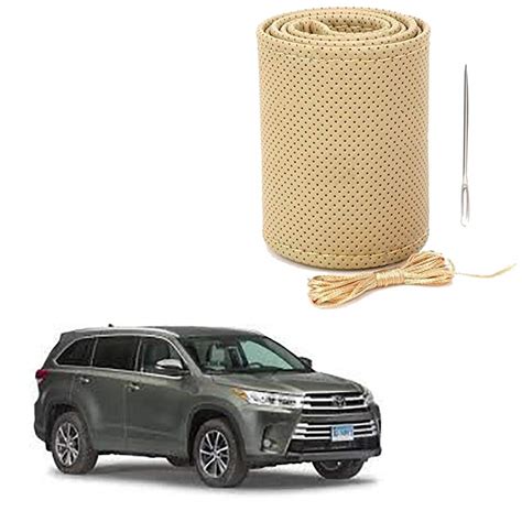 SHOOLIN Car Steering Stitch Cover for Tata Indica (Beige) : Amazon.in ...