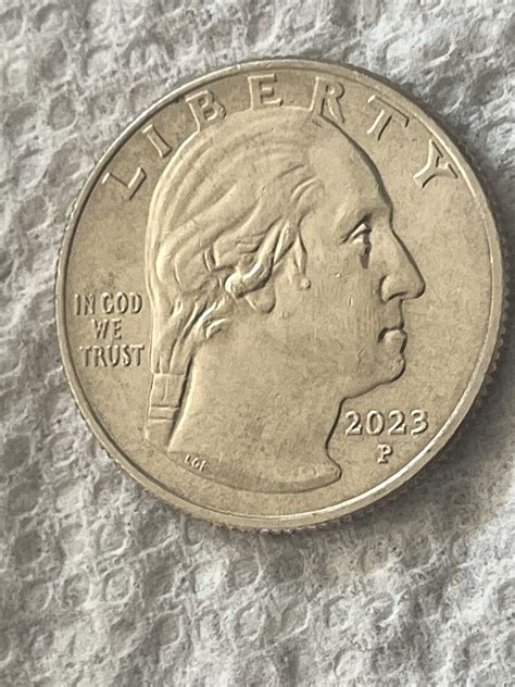 Rare Jovita Idar Quarter 2023 P mint Error Coin Reading "In Cod We ...