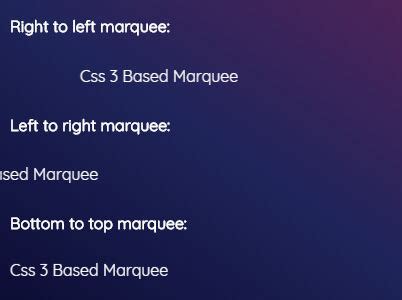 32+ JQuery Marquee Plugins - October 2025