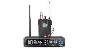 UHF Wireless Professional in-Ear Monitor System with Earphone ...