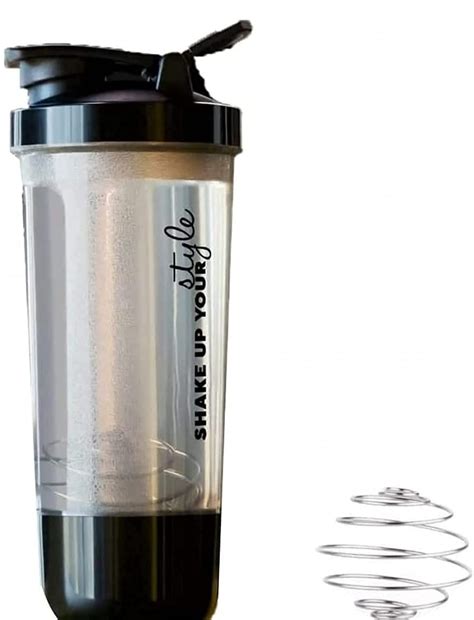 Shaker Bottle, 100% Leak Proof BPA Free Gym Shaker Pro Cyclone Shaker ...