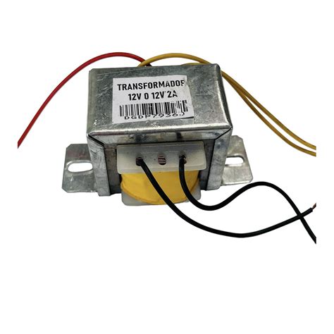 Transformador 12v 0 12v Tap Central 2 Amperios