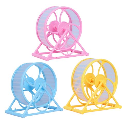 Buy shenmeida Hamster Exercise Wheels - Quiet Spinner Hamster Running ...