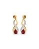 Buy Gold Earrings for Women by KuberBox Online | Ajio.com