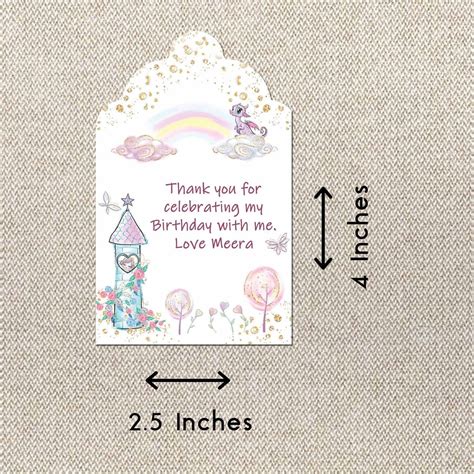 Thank You Gift Cards - Pink Glitter Theme