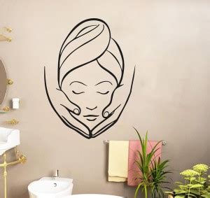 Zampyy 60 cm Facial Wallsticker Self Adhesive Sticker Price in India ...