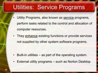 Image result for Functions of Utility Programs