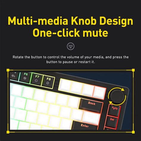 DAREU EK75 Mechanical Wired Gaming Keyboard with 75% TKL layout ...