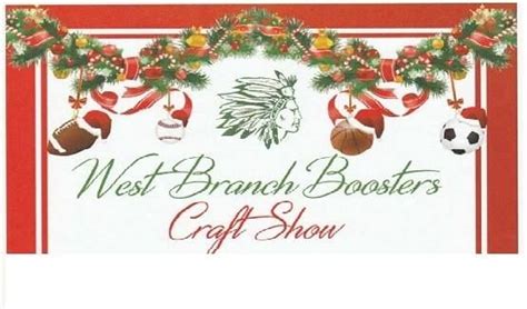 2026 West Branch Boosters Holiday Craft Show, West Branch Boosters ...