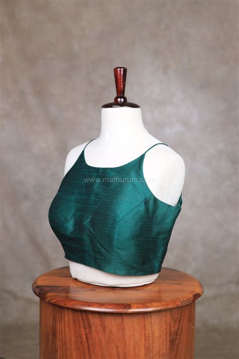 Mono Magic - Bottle Green Blouse – Mathurum
