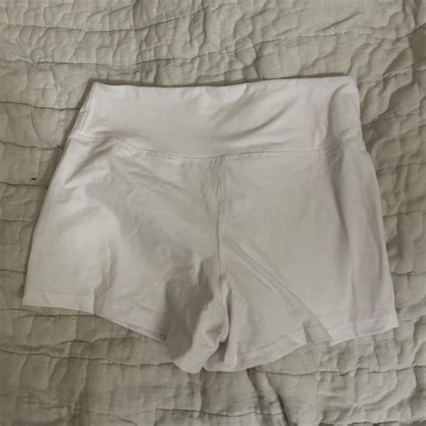 White spandex shorts bought for a Halloween costume... - Depop