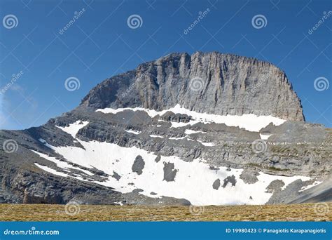 Mt. Olympus in Greece stock image. Image of meitikas - 19980423