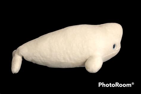 Petting Zoo White Beluga Whale Plush Stuffed Animal Toy 16" | eBay