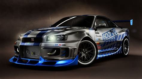 Fast And Furious Cars Wallpapers | Nissan gtr skyline, Nissan skyline ...