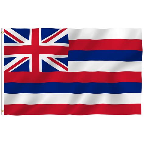 ANLEY Fly Breeze 3x5 Feet Hawaii State Flag - Hawaiian HI Flags ...