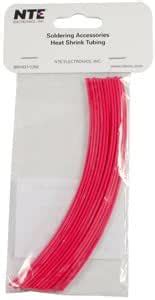 NTE Electronics 47-20006-R Heat Shrink Tubing, Thin Wall, 2:1 Shrink ...