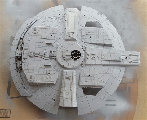 Millennium Falcon Model Build Diary: February 2016