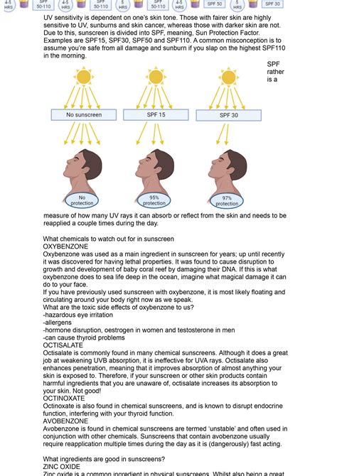 How Does Sunscreen Work 的图像结果