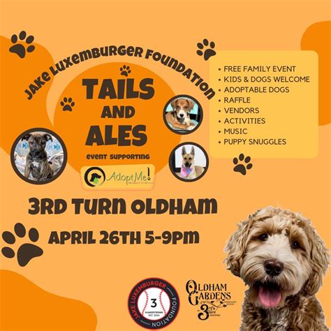 ? Tails and Ales at 3rd Turn Oldham Gardens! ?, 6300 Old Lagrange Rd ...