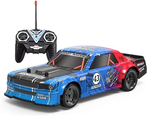 JUSTKIDSTHINGS High-Speed RC Racing Car 1:24 Scale | 4-Channel Remote ...