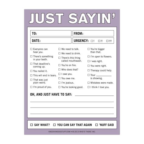 10 Hilarious Notepads To Make Your Day More Fun | HolyCool.net