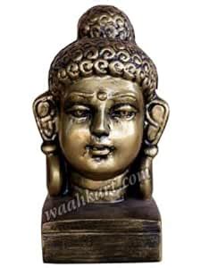 Buy Waahkart Home Decor Traditional Gautam Buddha Face Small Size ...